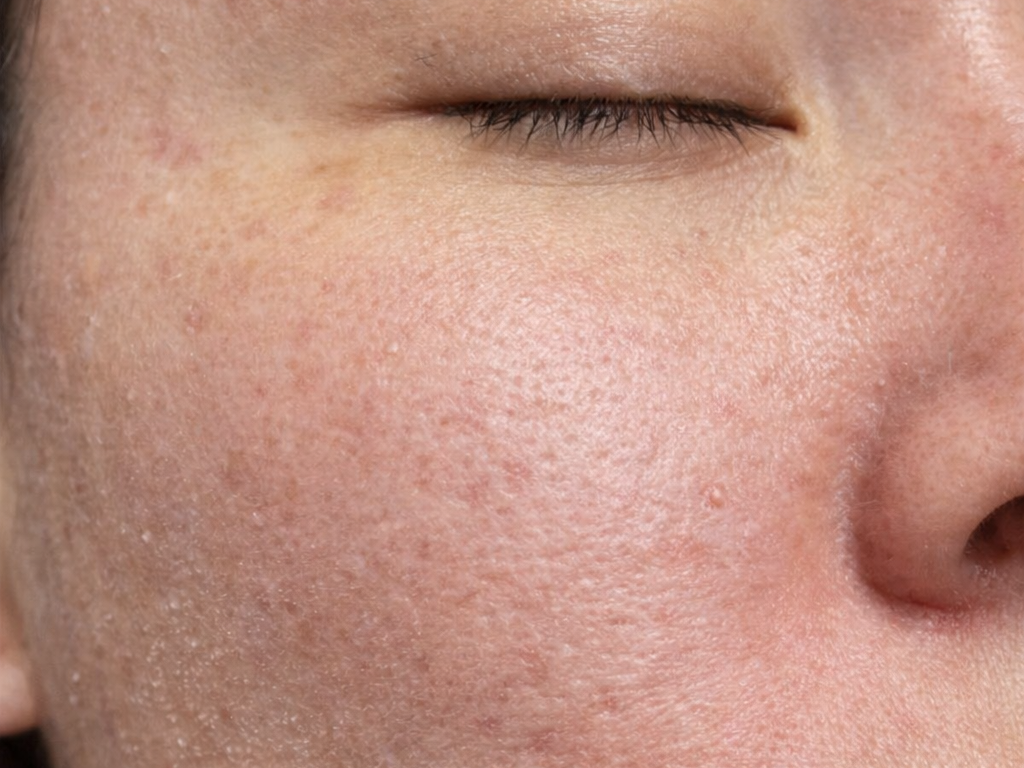 Peeling superficial en piel facial