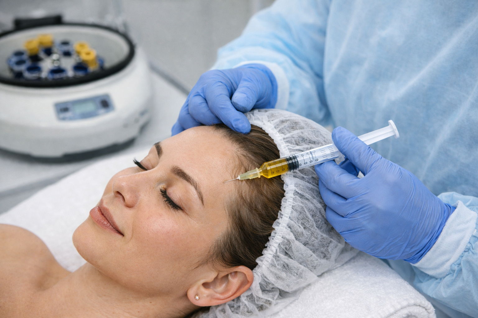 Tratamiento facial realizado en Clínica HRocha