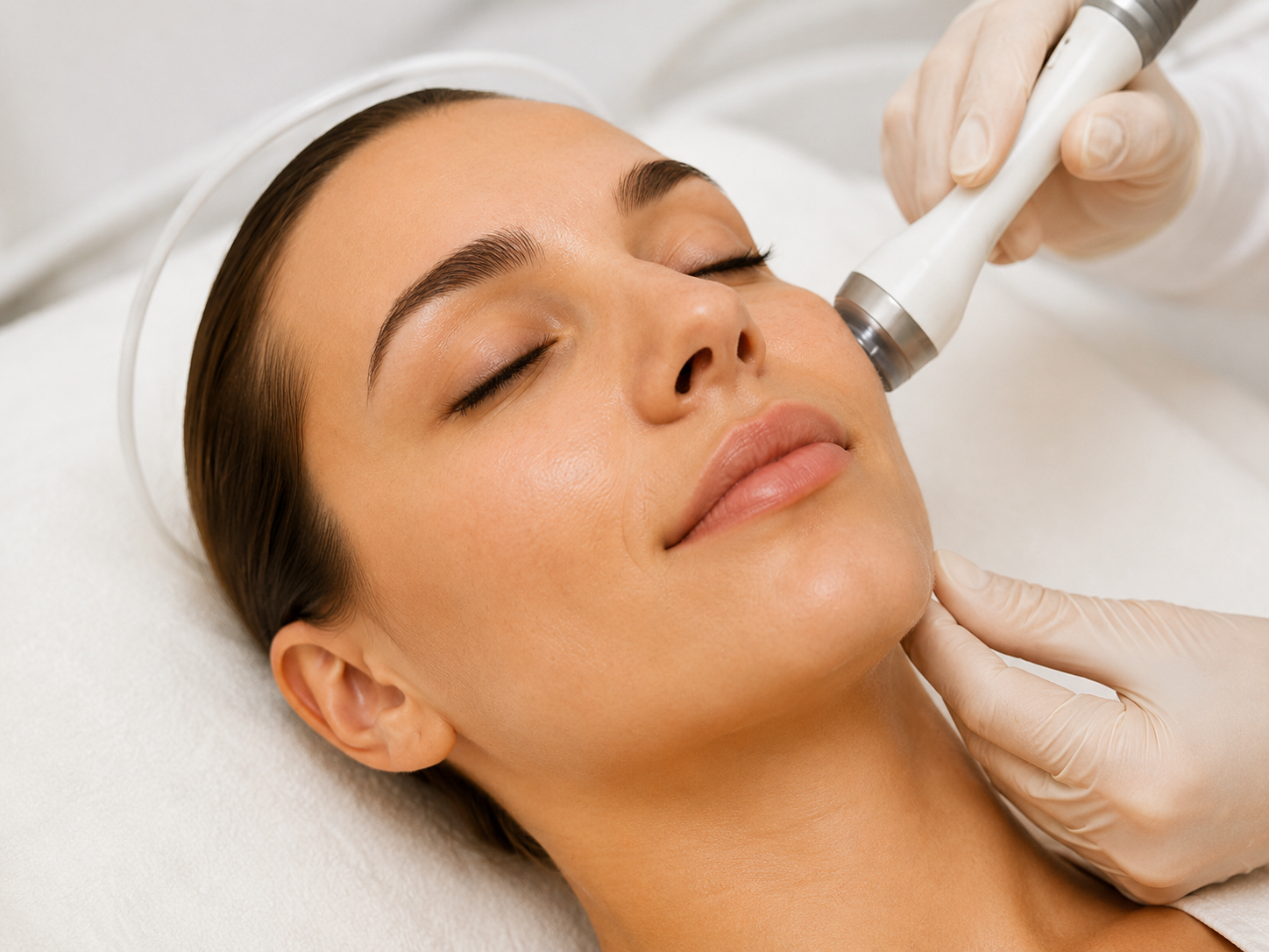 Tratamiento facial para preparar la piel antes del sol