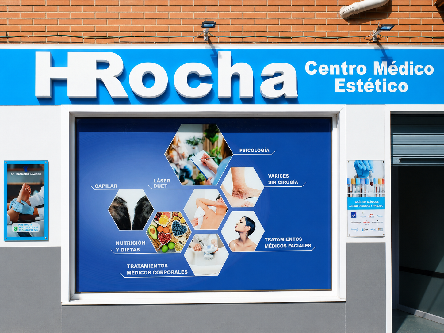 Fachada de la clínica Canillejas