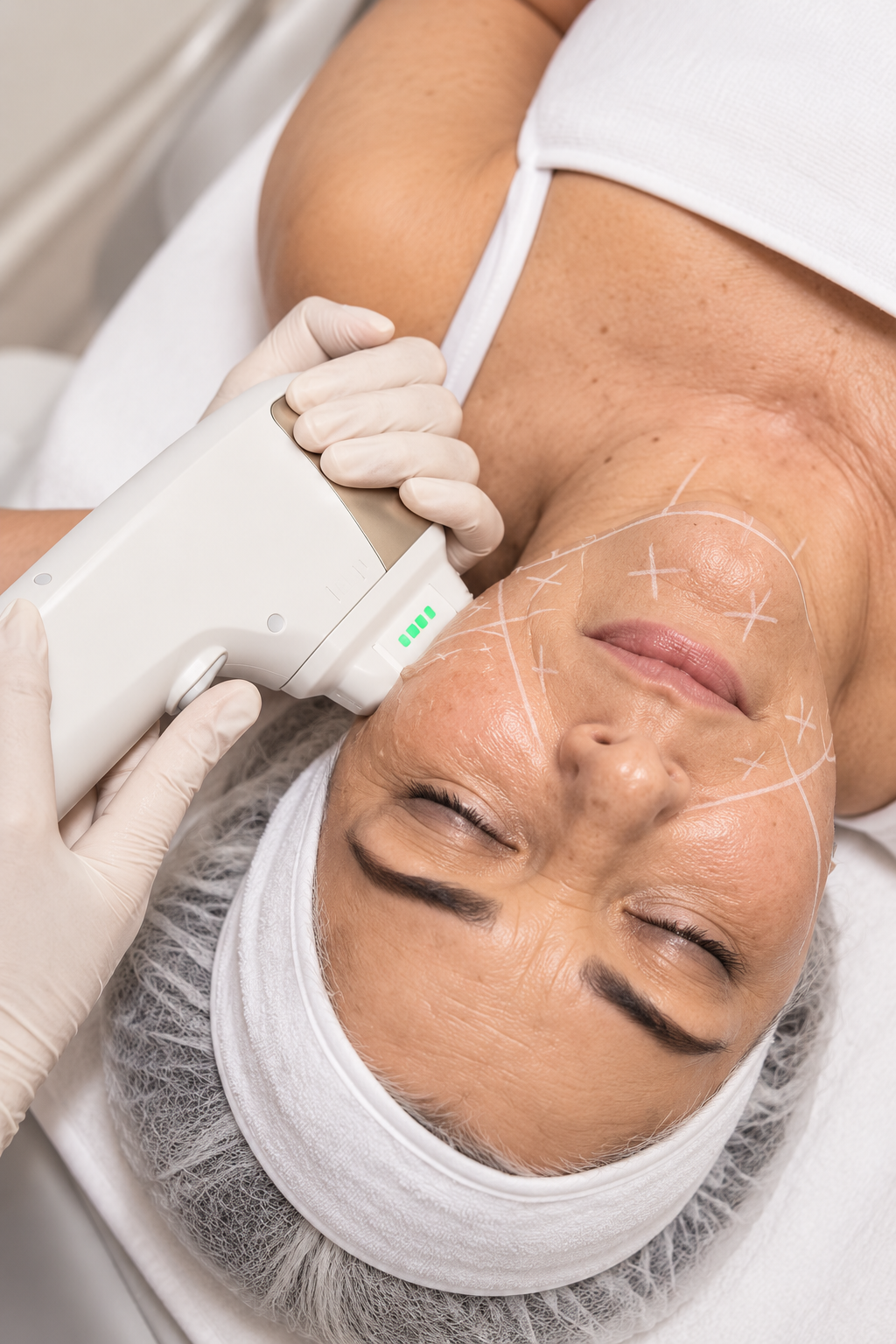 HIFU vs lifting facial según el grado de flacidez